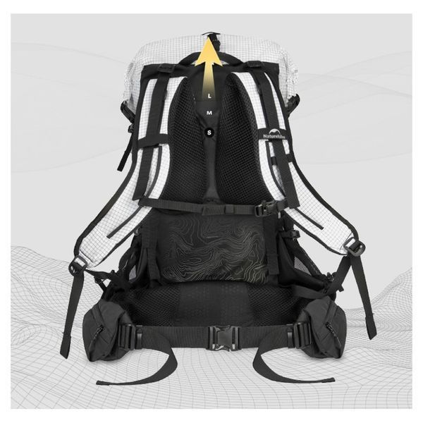 Рюкзак туристичний Naturehike Helium CNK2450XB016; 40 л; чорний; L 71003 фото