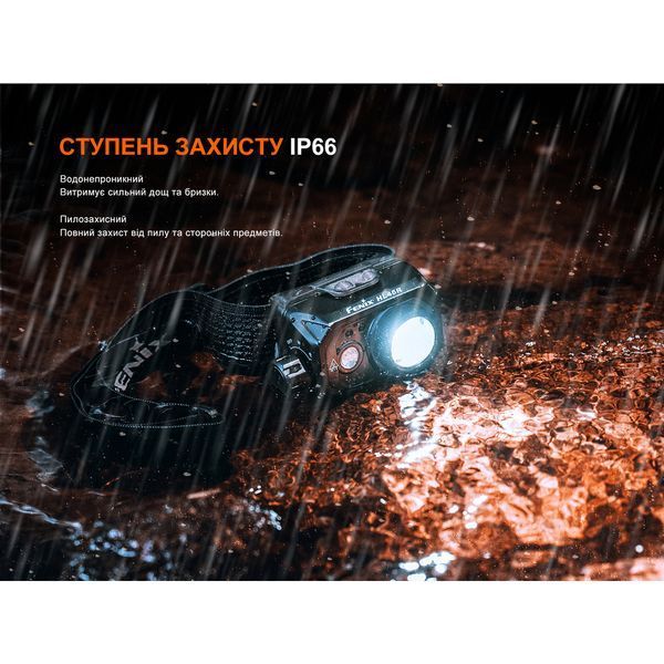 Ліхтар налобний Fenix HL45R LED з безконтактним датчиком 69255 фото