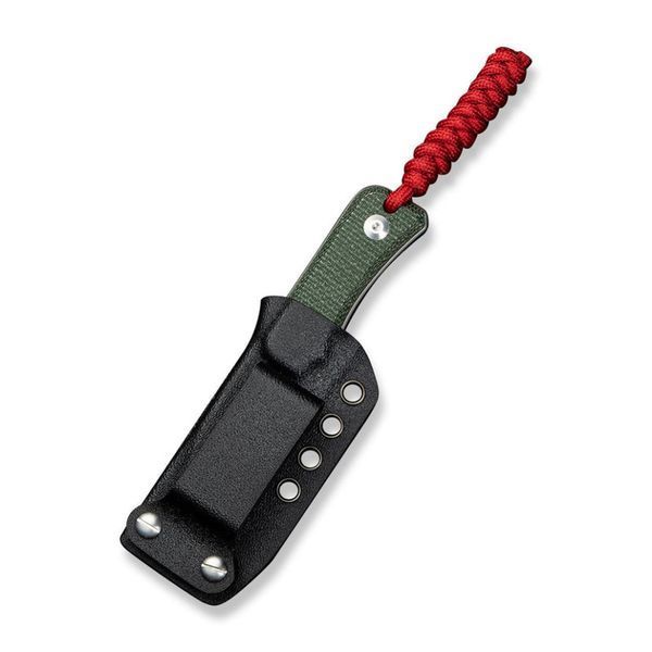 Ніж фіксований тактичний Civivi Baby Banter, (6.1 см) Nitro-V / Micarta темно-зелений 69279 фото
