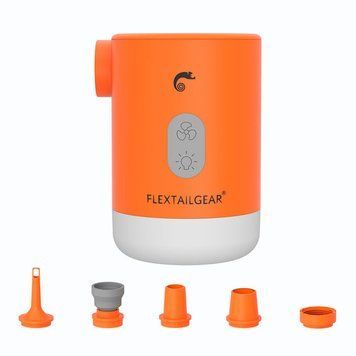 Насос-ліхтар-powerbank кемпінговий Flextail Max Pump 2 Pro; помаранчевий 69230 фото