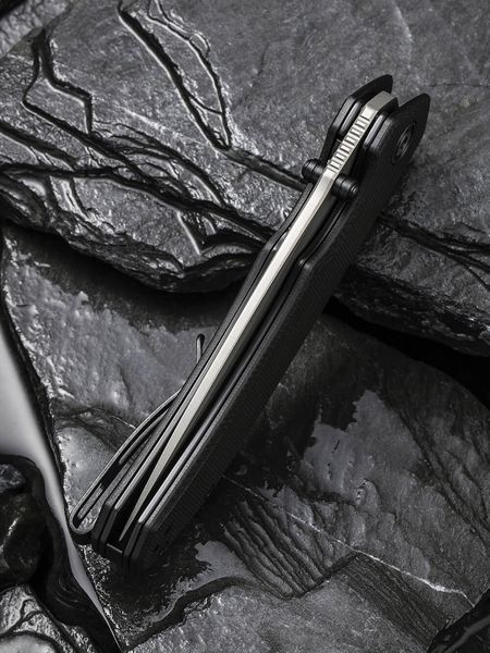 Ніж складаний туристичний Civivi Brazen, (8.8 см) 14C28N / G10 чорний 61115 фото