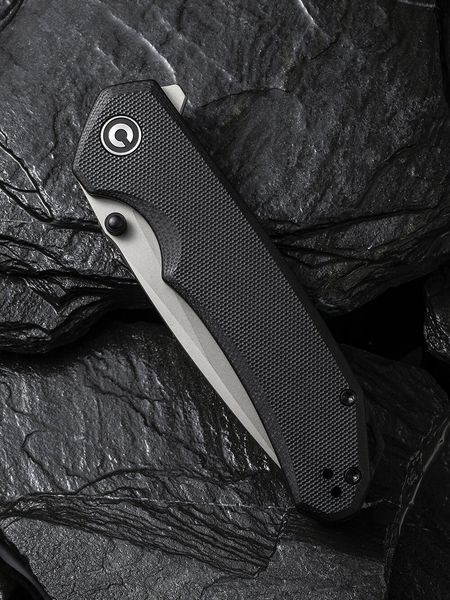 Ніж складаний туристичний Civivi Brazen, (8.8 см) 14C28N / G10 чорний 61115 фото