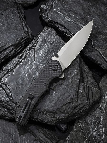 Ніж складаний туристичний Civivi Brazen, (8.8 см) 14C28N / G10 чорний 61115 фото