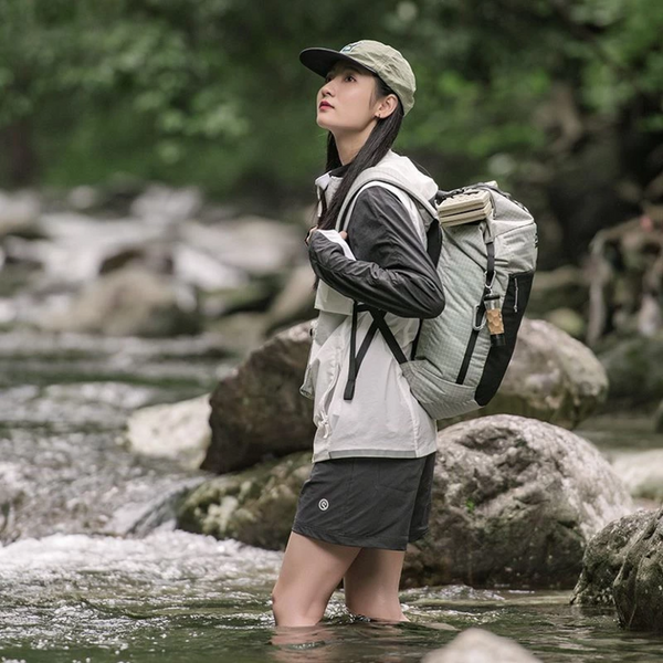 Рюкзак туристичний Naturehike NH20BB206; 20 л; графіт в клітинку 65705 фото