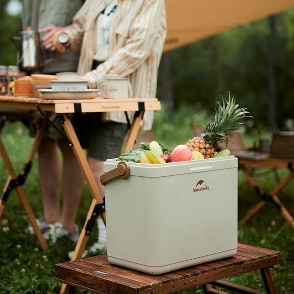 Туристичний холодильник Naturehike CNK2300BS011; 13 л; бежевий 65792 фото