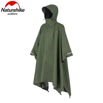 Плащ-дощовик Naturehike NH21FS036; p-p L; армійський зелений 59467 фото