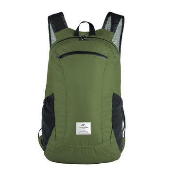 Рюкзак компактний надлегкий Naturehike Ultralight Naturehike NH17A012-B, 18 л, зелений 71439 фото