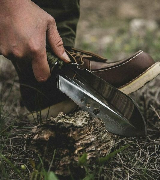 Лопата багатофункціональна Naturehike NH20GJ001; паракорд / нержавіюча сталь 57527 фото