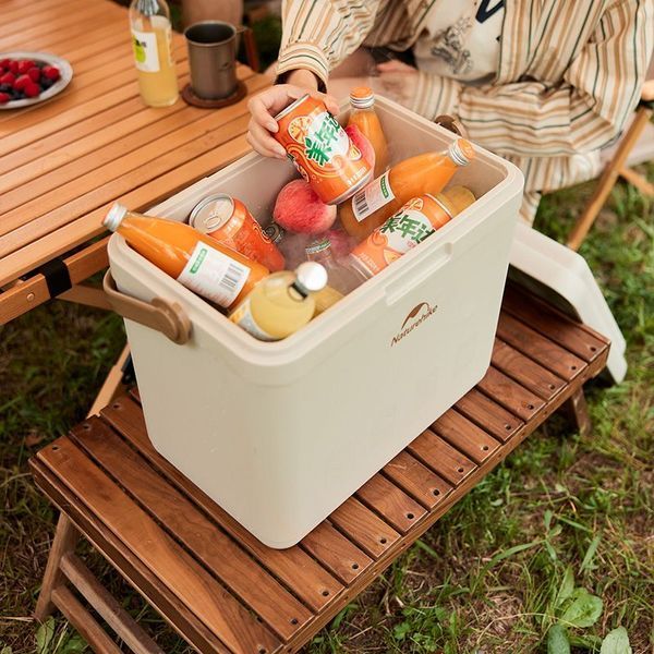 Туристичний холодильник Naturehike CNK2300BS011; 24 л; бежевий 65793 фото