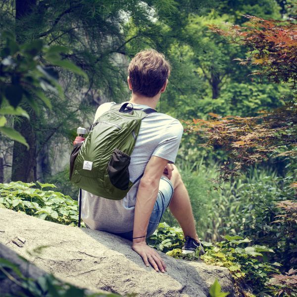 Рюкзак компактний надлегкий Naturehike Ultralight Naturehike NH17A012-B, 18 л, зелений 71439 фото