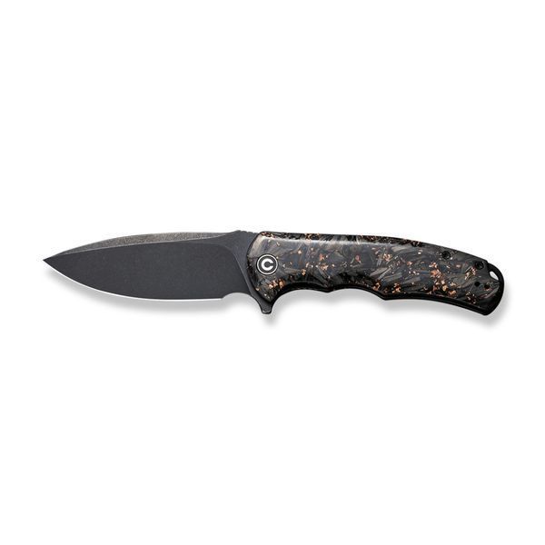 Ніж складаний туристичний Civivi Praxis, (9.5 см) 9Cr18MoV / Carbon Fiber & Resin 70291 фото