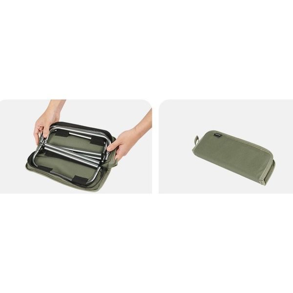 Стілець складаний Naturehike CNK2550JJ011, алюміній, чорний 70923 фото