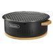 Настільна кругла піч із решіткою гриль Naturehike CNK2550CF010, 36*32.6*12 см, хромоване залізо 70935 фото 2
