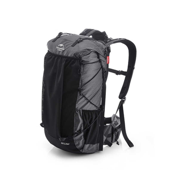 Рюкзак туристичний Naturehike Rock NH19BP095; 60+5 л; чорний 64299 фото
