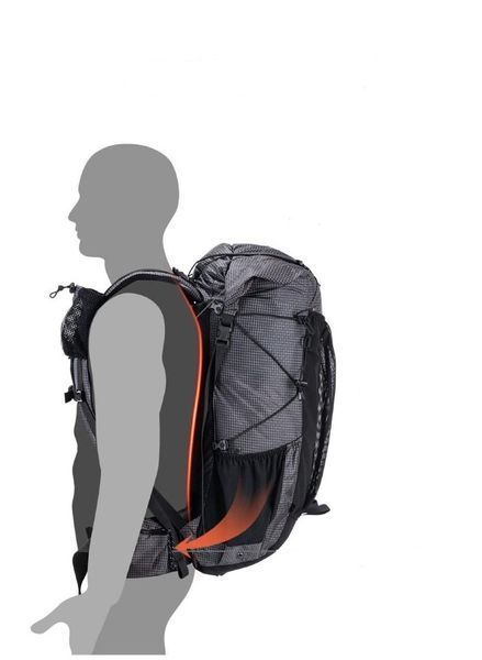 Рюкзак туристичний Naturehike Rock NH19BP095, 60+5 л, чорний 64299 фото