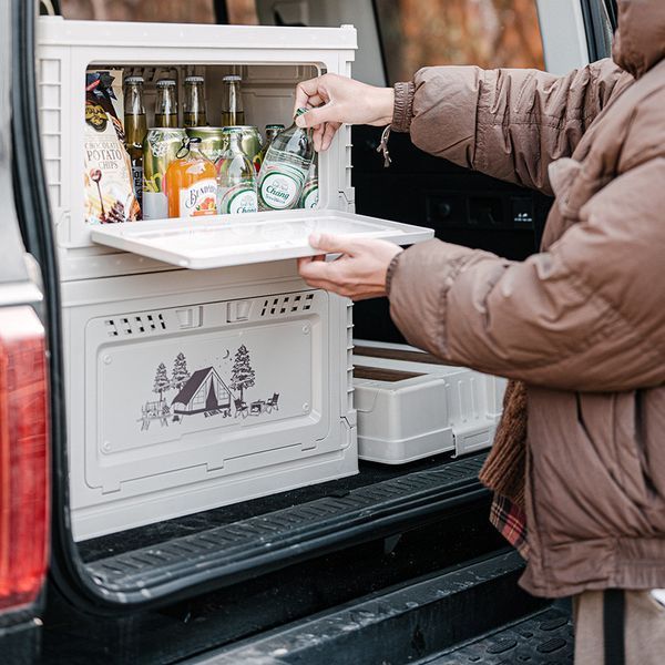 Складаний контейнер Naturehike CNH22SN019 50 л; світло-сірий 65354 фото