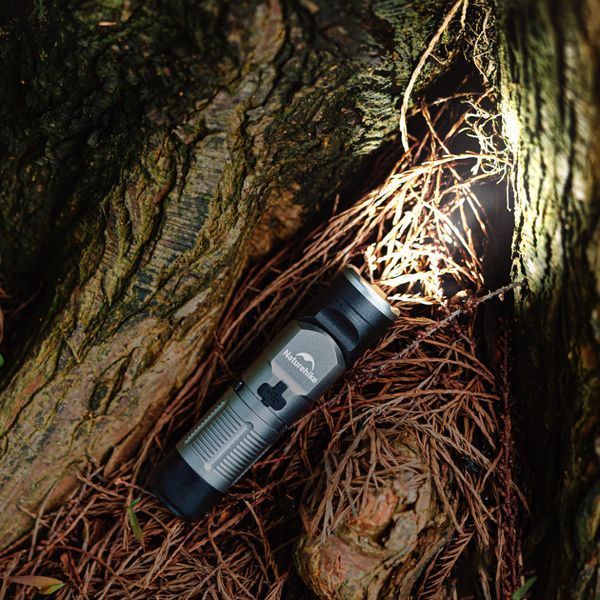 Ліхтар з кліпсою Naturehike CNK2450ZM013, чорно-сірий 70932 фото