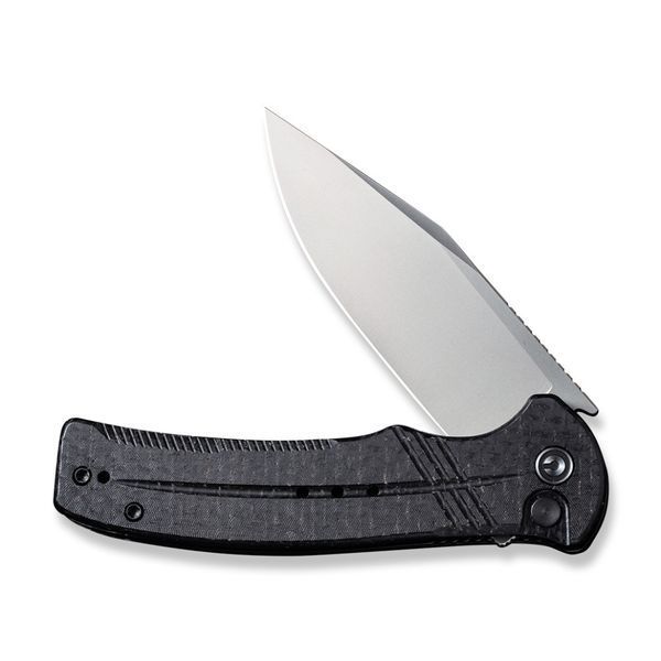 Ніж складаний туристичний Civivi Cogent, (8.8 см) 14C28N / Micarta чорний 64347 фото