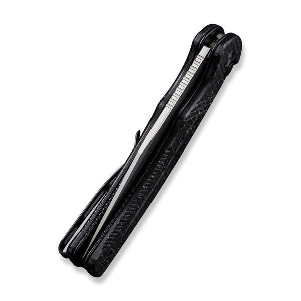 Ніж складаний туристичний Civivi Cogent, (8.8 см) 14C28N / Micarta чорний 64347 фото