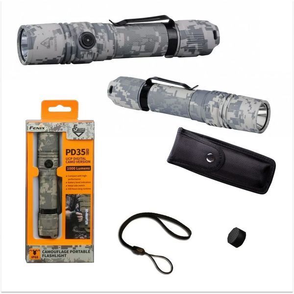 Ліхтар ручний Fenix PD35 V20 Camo Edition Cree XP-L HI LED 44373 фото