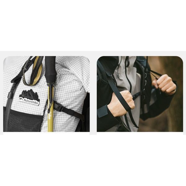 Рюкзак туристичний Naturehike Helium CNK2300016; 30+5 л; білий 71006 фото