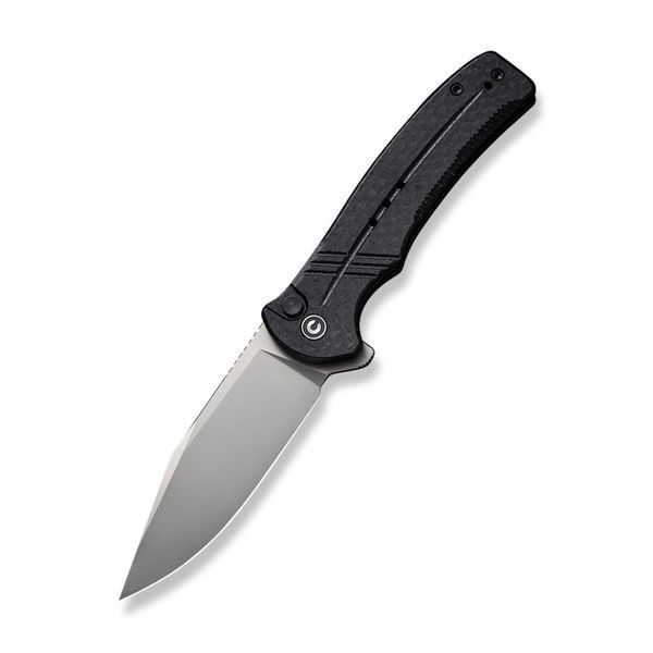 Ніж складаний туристичний Civivi Cogent, (8.8 см) 14C28N / Micarta чорний 64347 фото