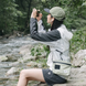 Сумка мала Naturehike NH20BB204, 3л, графіт в клітинку 65707 фото 6