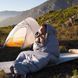 Спальник з натуральним пухом Naturehike CW700 CNK2450WS048; p-р M; жовто-сірий 71491 фото 9