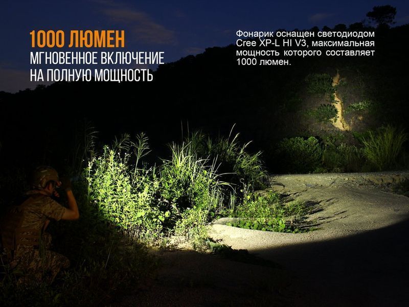 Ліхтар ручний Fenix PD35 V20 Camo Edition Cree XP-L HI LED 44373 фото
