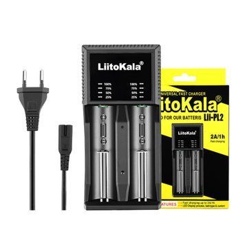 Універсальний зарядний пристрій LiitoKala Lii-PL2 EU на 2 канали 70038 фото