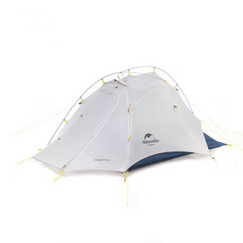 Намет надлегкий двомісний з футпринтом Naturehike Cloud Up&nbsp;Wing NH19ZP083, 15D, сіро-голубий 58334 фото