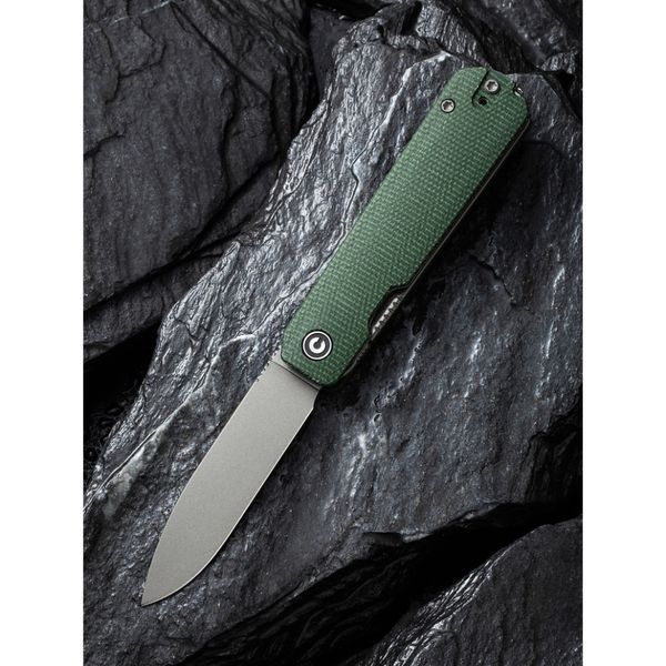 Ніж складаний кишеньковий Civivi Sendy, (7.2 см) Nitro-V / Micarta темно-зелений 70298 фото