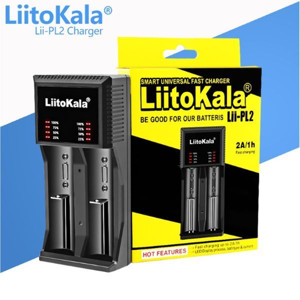 Універсальний зарядний пристрій LiitoKala Lii-PL2 EU на 2 канали 70038 фото