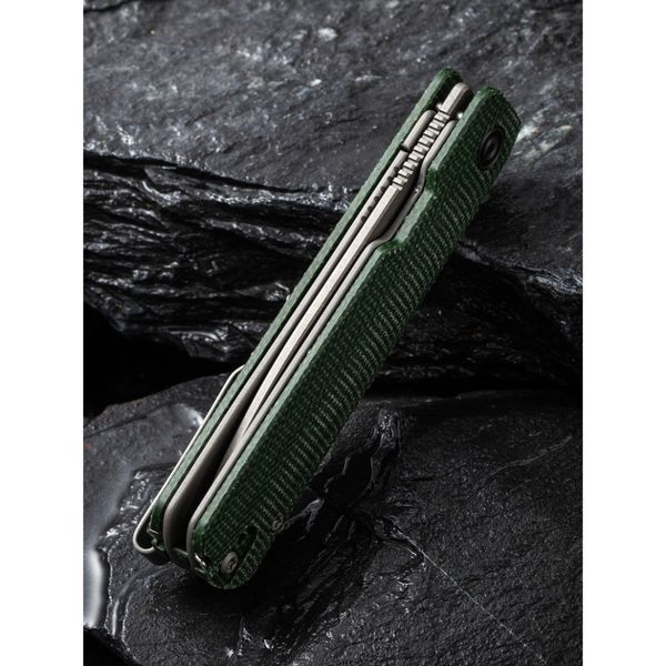 Ніж складаний кишеньковий Civivi Sendy, (7.2 см) Nitro-V / Micarta темно-зелений 70298 фото