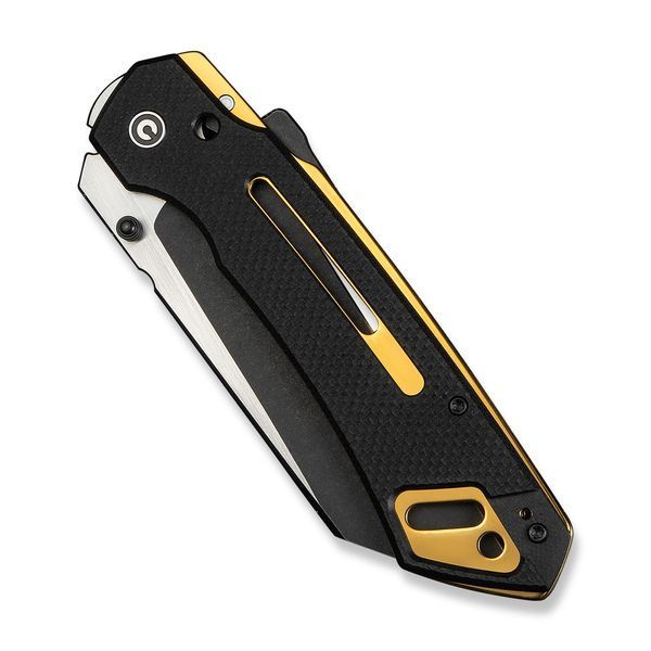 Ніж складаний тактичний Civivi Buster FG, (10.7 см) Nitro-V / G10 чорно-золотий 70791 фото