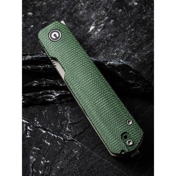 Ніж складаний кишеньковий Civivi Sendy, (7.2 см) Nitro-V / Micarta темно-зелений 70298 фото