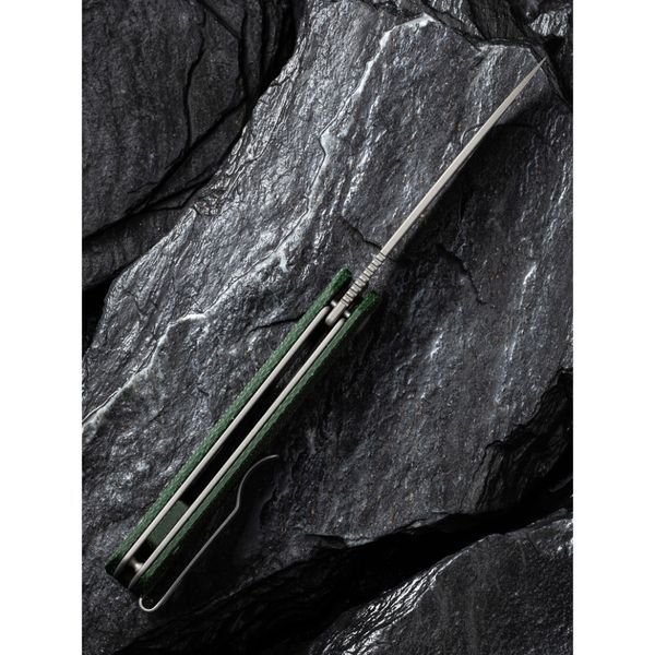 Ніж складаний кишеньковий Civivi Sendy, (7.2 см) Nitro-V / Micarta темно-зелений 70298 фото