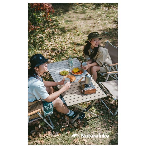 Складаний стіл Naturehike Star Jane T01 CNK2550JJ018, 89х60 см, вуглецева сталь, чорний 71380 фото