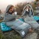 Спальник з капюшоном із звичайним мішком для зберігання Naturehike M400 CNK2350WS023; (1&deg;C); лівий; зелений 70332 фото 2