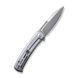 Ніж складаний туристичний Civivi Cetos, (8.8 см) 14C28N / Micarta & Stainless чорний 64353 фото 13