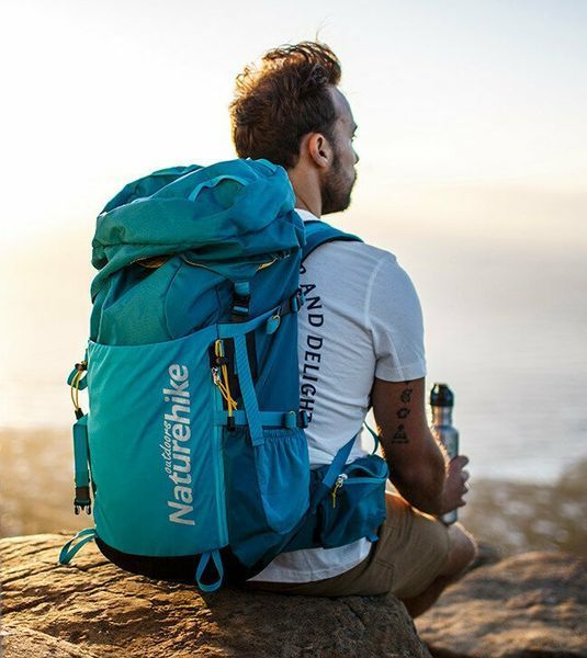 Рюкзак туристичний Naturehike NH18Y045-Q; 45 л; блакитний 57601 фото