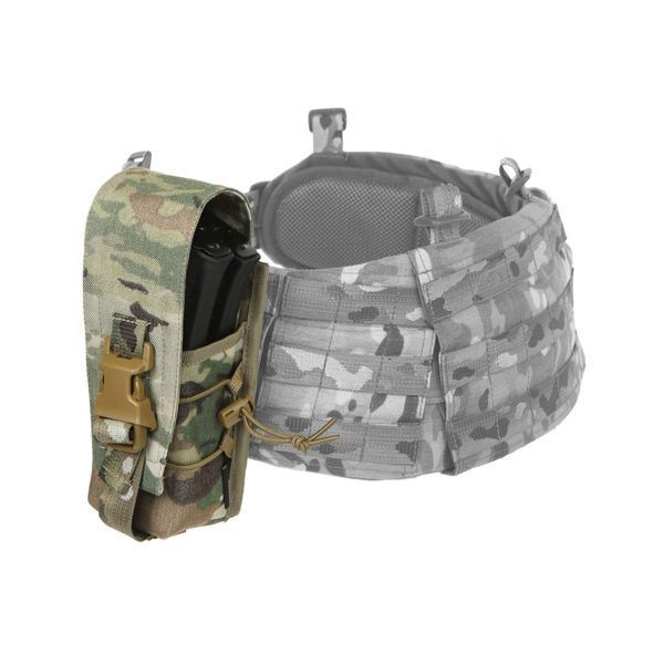 Универсальный закрытый подсумок под магазины AK и AR Multicam MOLLI PS-066 фото