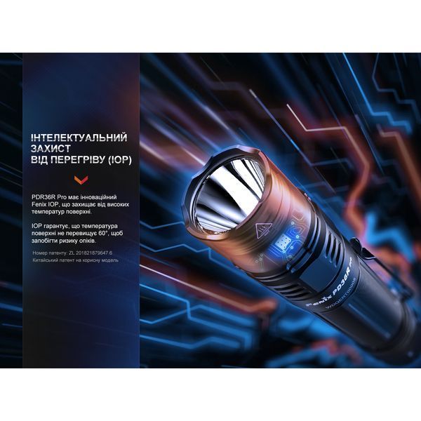 Ліхтар ручний Fenix PD36R Pro 59257 фото