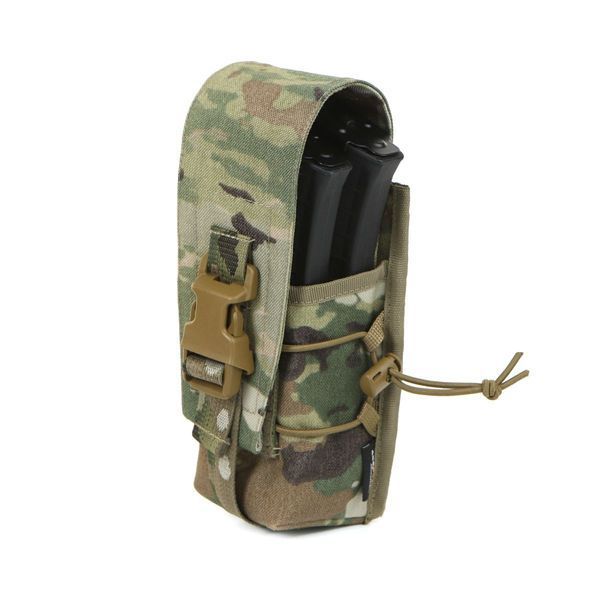 Универсальный закрытый подсумок под магазины AK и AR Multicam MOLLI PS-066 фото