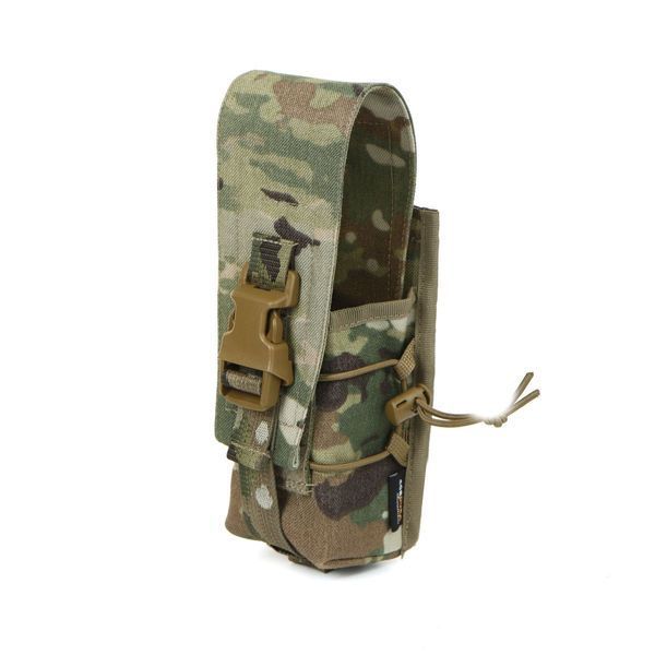 Универсальный закрытый подсумок под магазины AK и AR Multicam MOLLI PS-066 фото