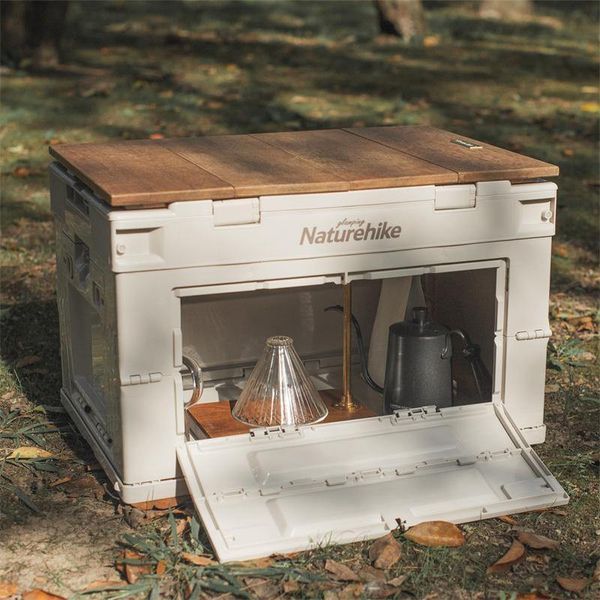 Складний контейнер Naturehike PP box NH20SJ036 25 л; сірий 58339 фото