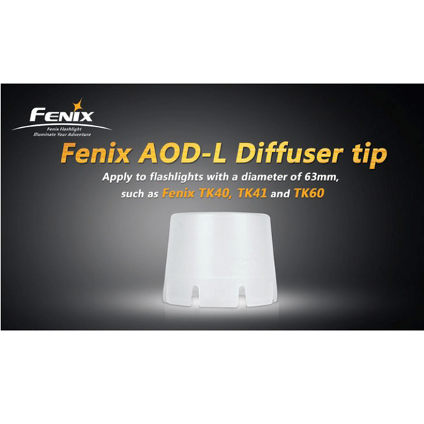 Дифузійний фільтр ТК41/ТК60 білий Fenix AOD-L 44437 фото