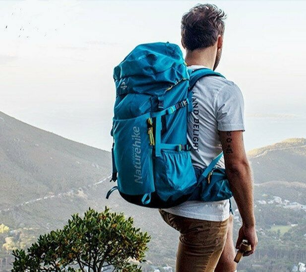 Рюкзак туристичний Naturehike NH18Y045-Q; 45 л; блакитний 57601 фото