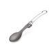 Ложка складана&nbsp;з титану Naturehike Titanium NH19C001-J сіра з мішечком 62849 фото 1