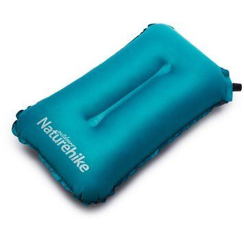 Подушка самонадувна Naturehike Sponge automatic NH17A001-L, блакитний 57530 фото